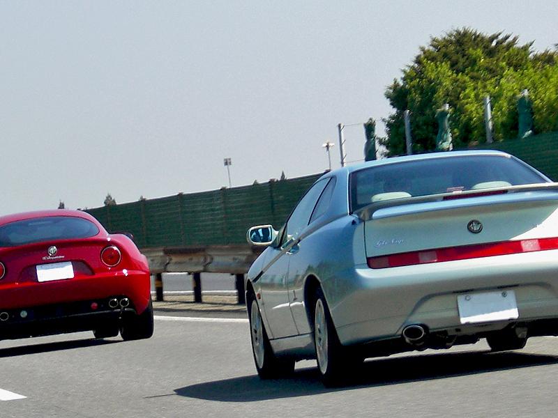 8Cとの至福のひととき。FiatFesta2009
