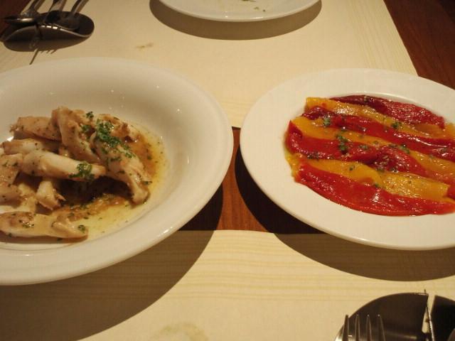 焼きパプリカのマリネ＆マンボウのコワタのソテー.jpg