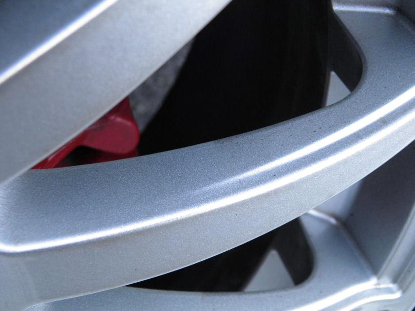 スポークの汚れ状況