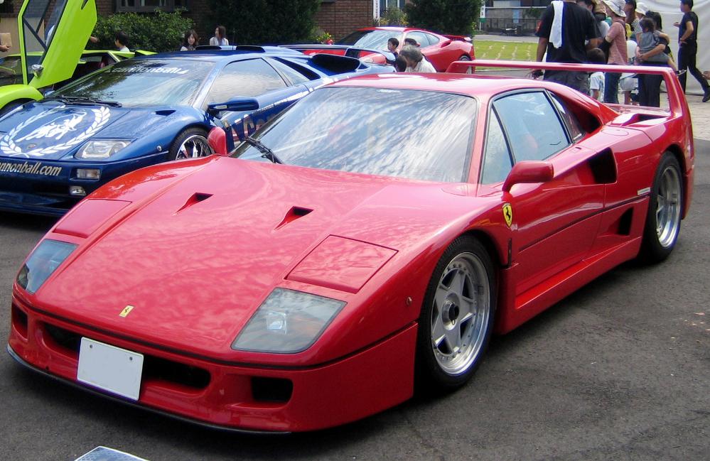 F40もやって来ます。