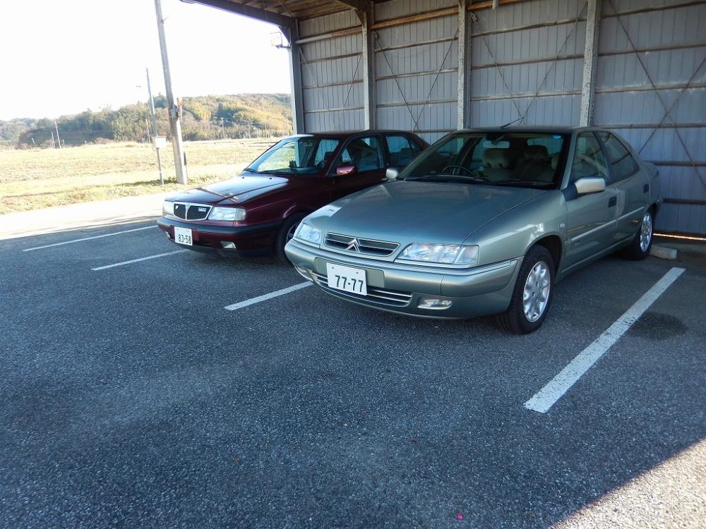 ２０１５年新年は、Xantia　と一緒に。