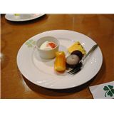 デザート　ひんやり冷たくておいしかったです。