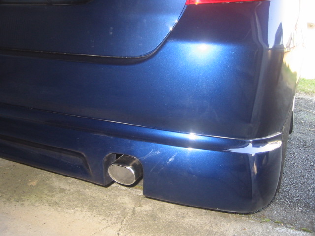 オリジナル　ワンオフマフラー　FIT　GD-1