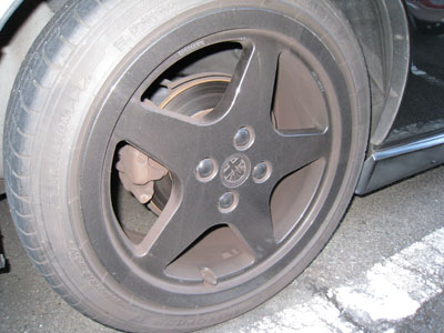 交換前のダスト汚れ状態