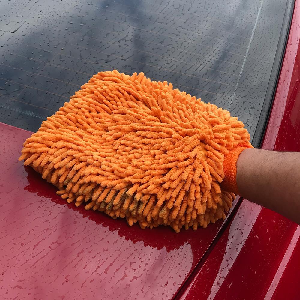 MICROFIBER WASH MITTS